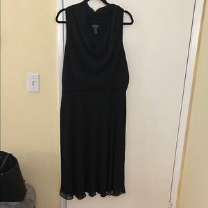 Calvin Klein Black Midi Dress